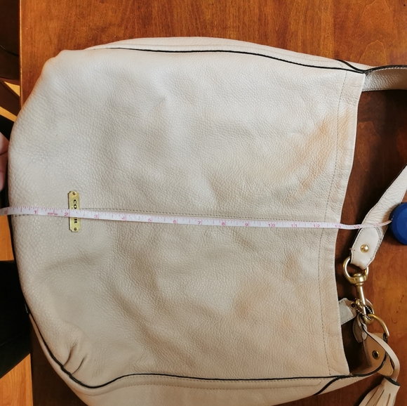 XL COACH Bag, cream leather - Picture 8 of 8